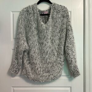 Pink Lily Small Sweater Dolman Style